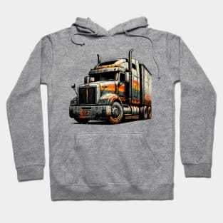 Semi trailer truck Hoodie